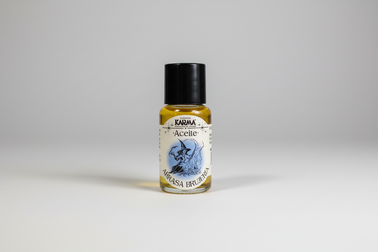 Aceite ritual arrasa brujerías IVA incluido