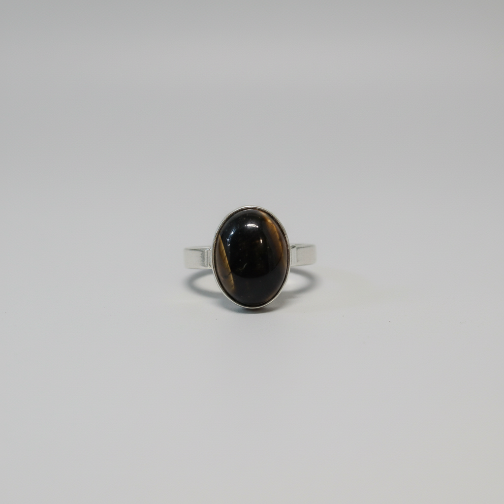 Anillo ojo de tigre