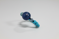 Anillo elástico con bola azul elástico IVA incluido