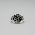 Anillo tetragramaton de acero IVA incluido