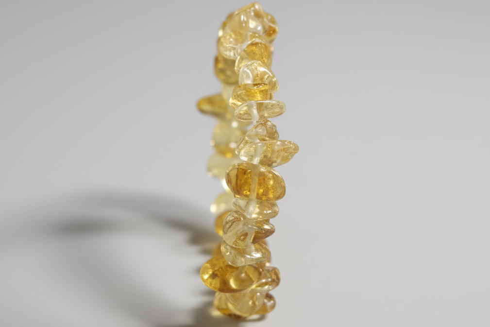 Pulsera chip citrino