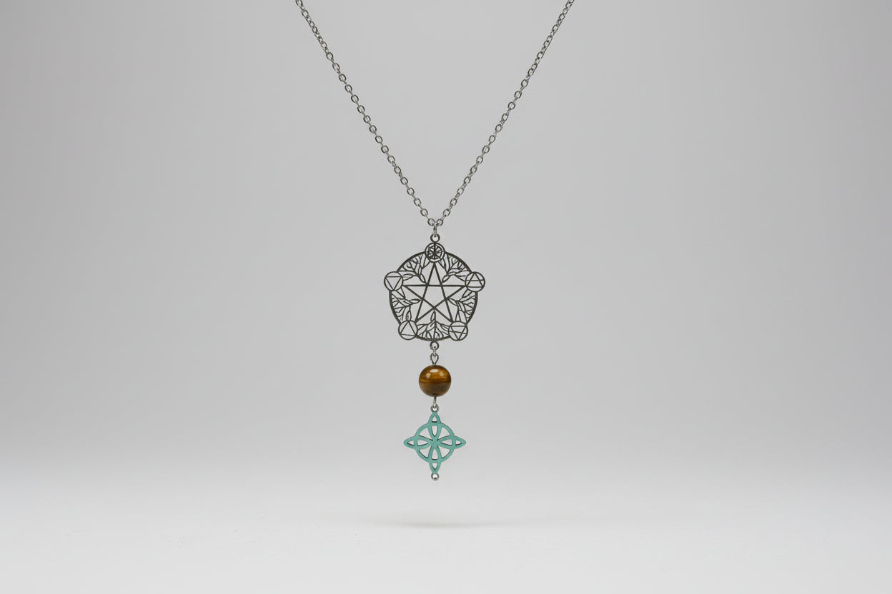 Cadena extra larga para llamador de ángeles acero  (Diseño de Lubelia)
