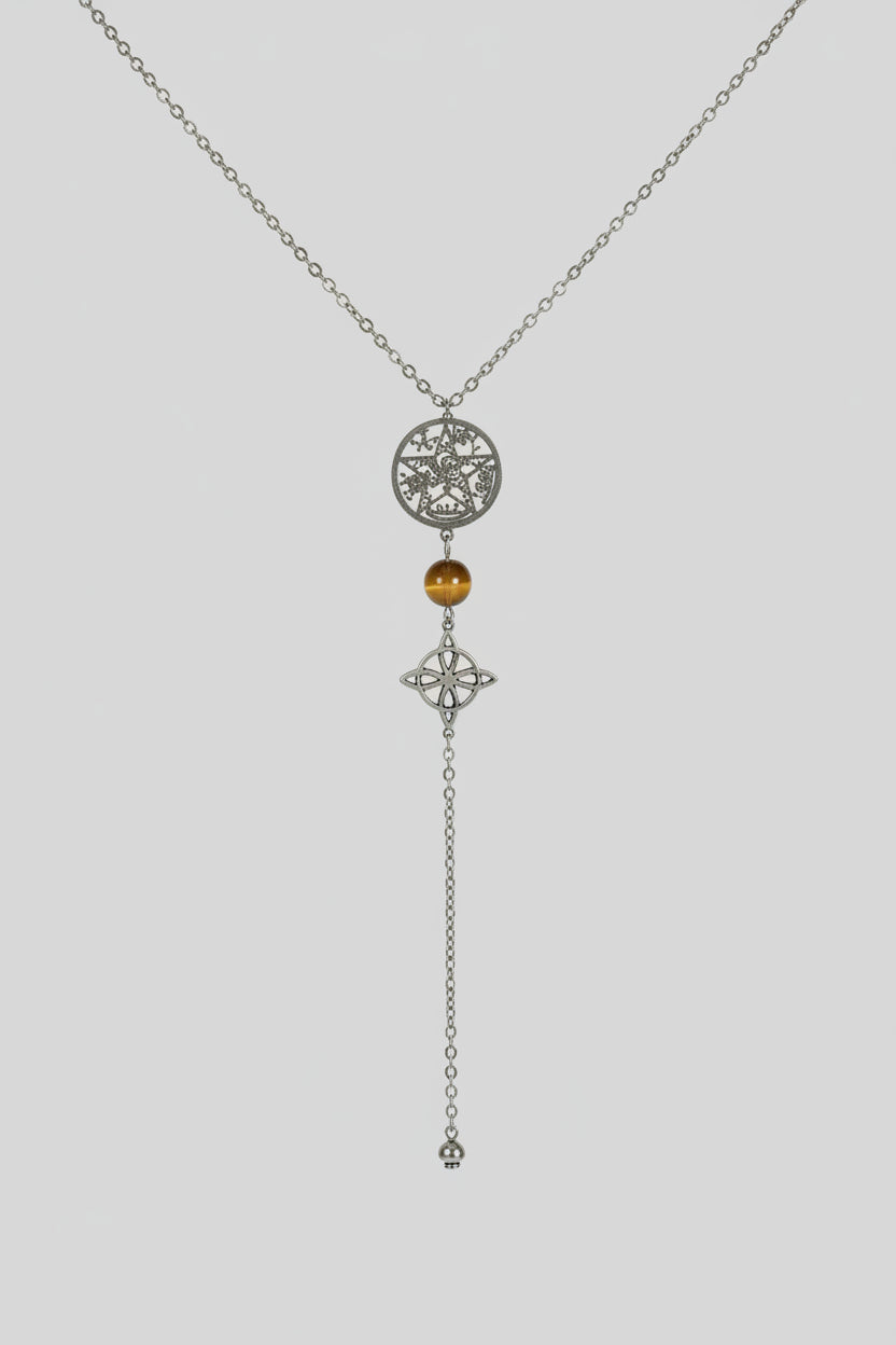 Cadena extra larga para llamador de ángeles acero (Diseño de Lubeli