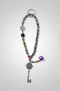 Colgante para móvil con San Benito, llave y cascabel (Diseño de Lubelia ) IVA incluido