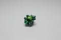 Anillo elástico flor piedra malaquita ( Diseño de Lubelia ) IVA incluido