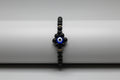 Pulsera de cuentas ojo turco con flor ( Diseño de Lubelia )IVA incluido