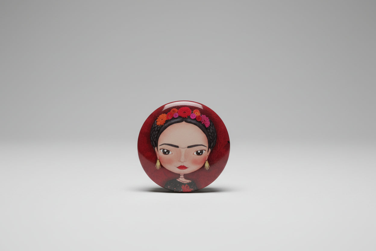 Bálsamo labial  en cajita de diseño Frida