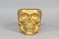 Calavera dorada efecto metálico  10X10 ( Hecho por Lubelia ) IVA incluido