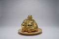 Buda dorado resina dorado. 13X14 cm. IVA incluido.