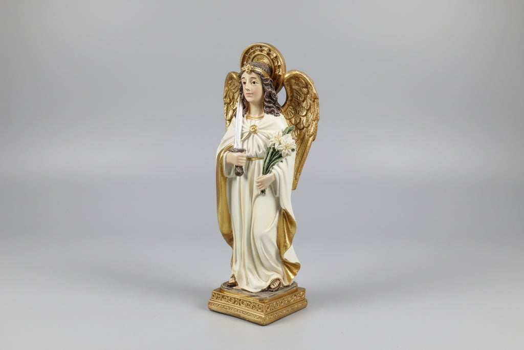 Arcángel Uriel, de resina 12X5 cm. IVA incluido