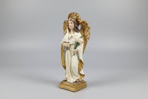 Arcángel Uriel, de resina 12X5 cm. IVA incluido