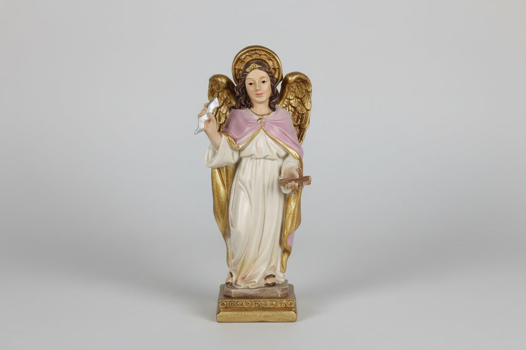 Arcángel Zadquiel de resina 12X5 cm. IVA incluido