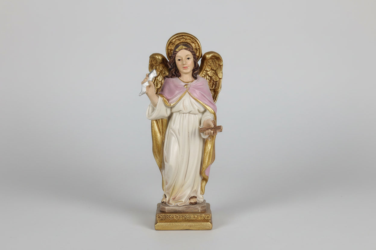 Arcángel Zadquiel de resina 12X5 cm. IVA incluido