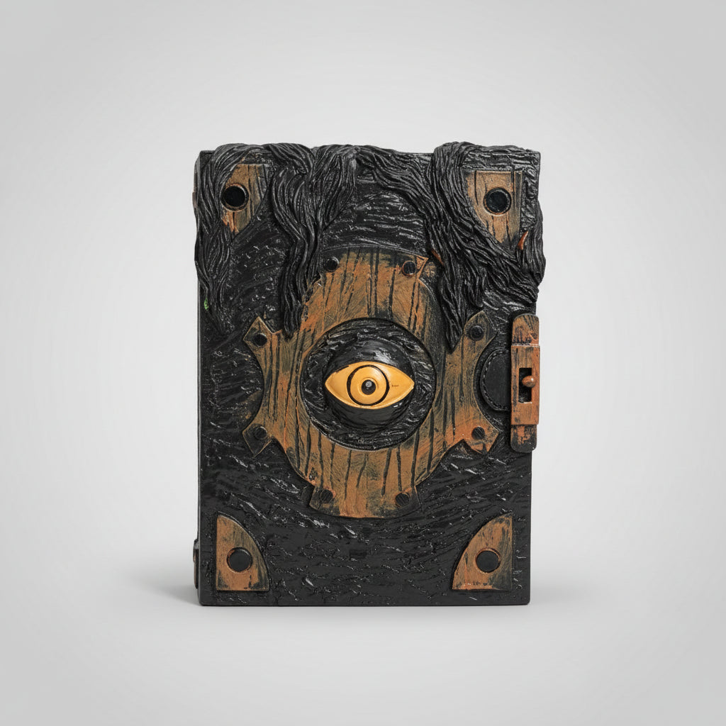 Reposa libros en forma de libro  mágico con ojo 18X4 cm. IVA incluido