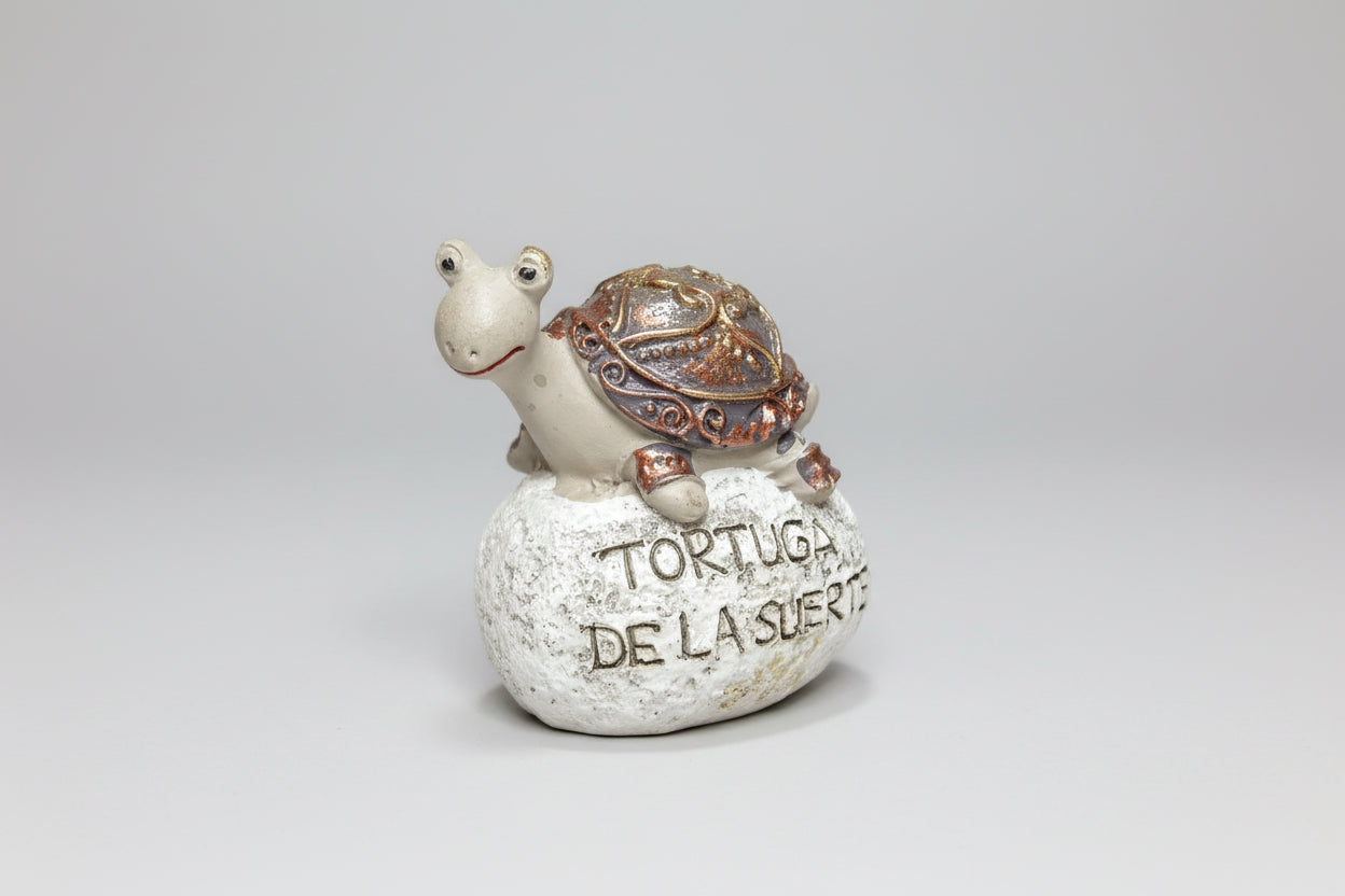 Tortuga de la suerte 6X4 cm.IVA incluido