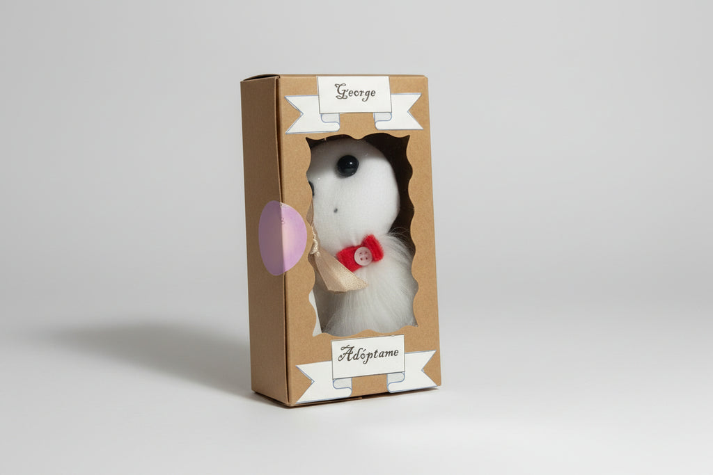 Adopta un fantasma modelo  George 18X7cm. ( Diseño de Lubelia ) IVA incluido