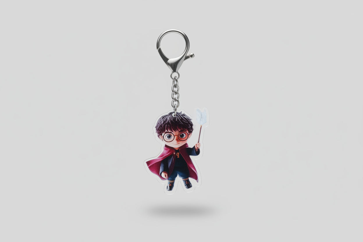 Llavero Harry Potter de resina