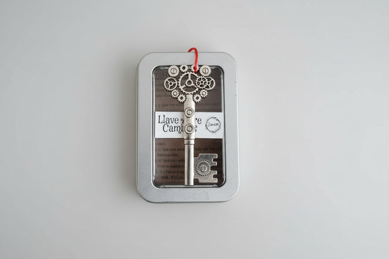 Caja para ritual llave abre caminos. preparada con instruciones para activación. IVA incluido