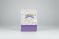 Libreta floral blanca 19X13 cm. IV A inclujido.