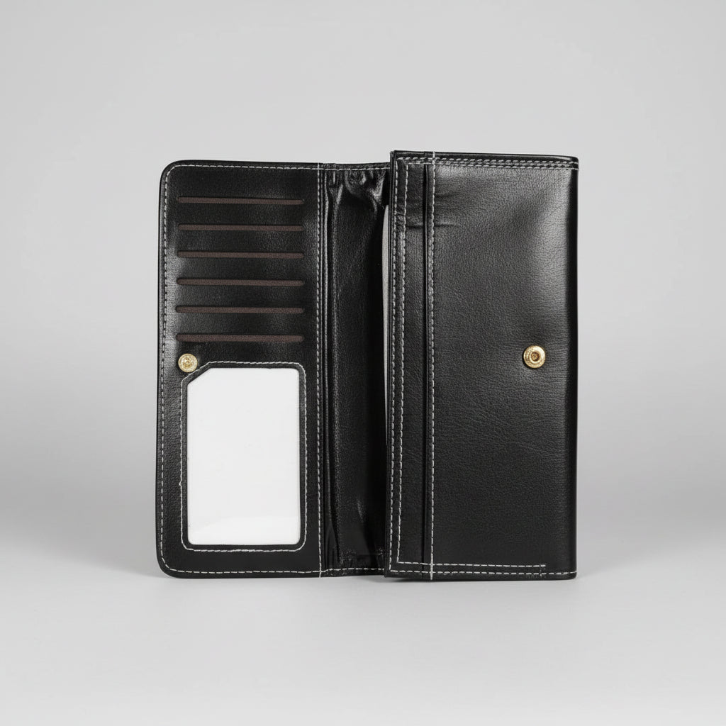 Monedero color negro pesadilla antes de navidad 20X10 cm. IVA incluido.