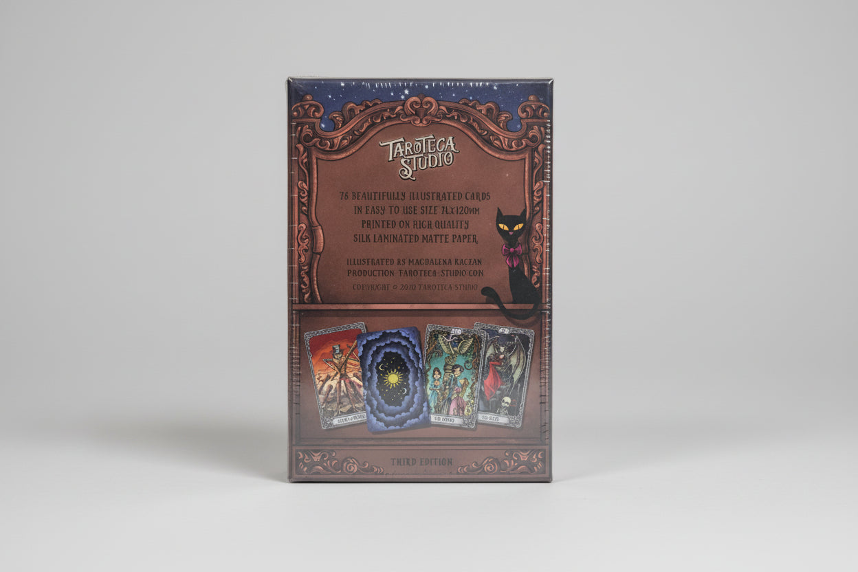 Tarot ( The Dark Mansión) Edición  coleccionable mate 13x9 CM. IVA incluido