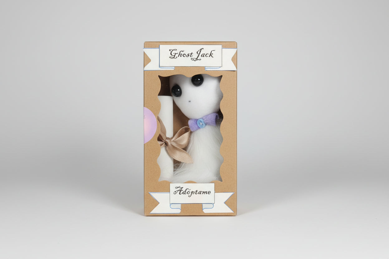 Adopta un fantasma modelo Jack 18X7 cm.(Diseño de Lubelia) IVA incluido.