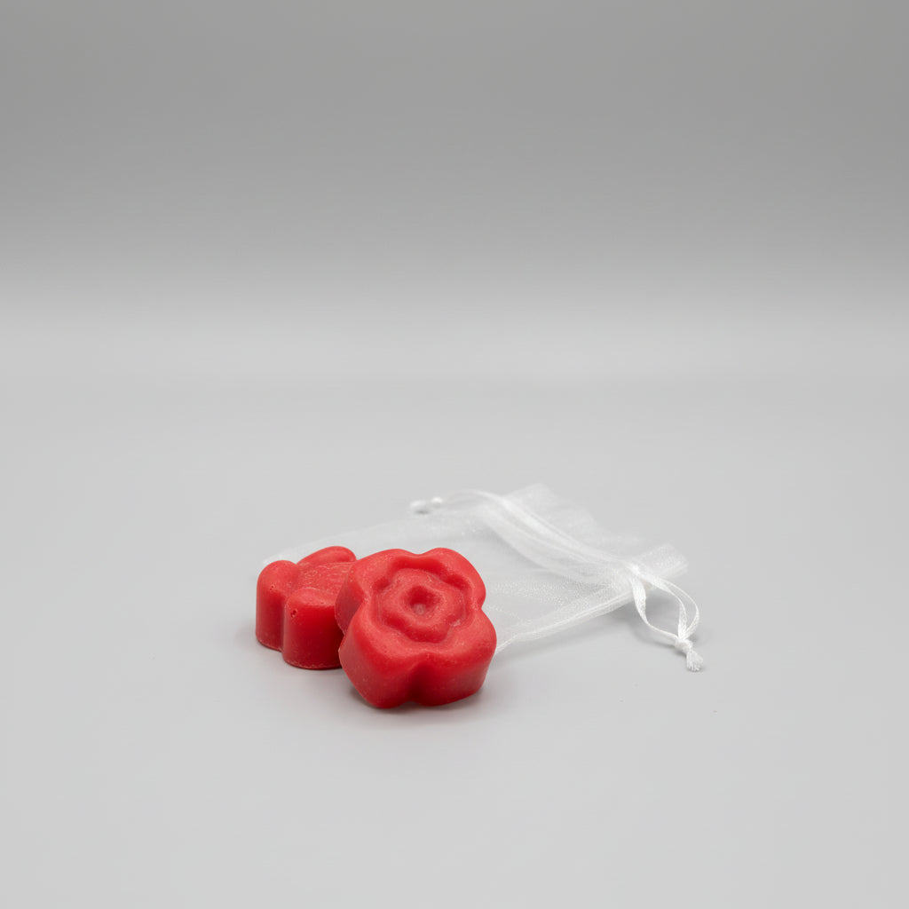 Wax Melts flores aroma rosa 1 Bolsita 3X2 cm. IVA incluido.