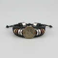 Pulsera de cuero horóscopo piscis
