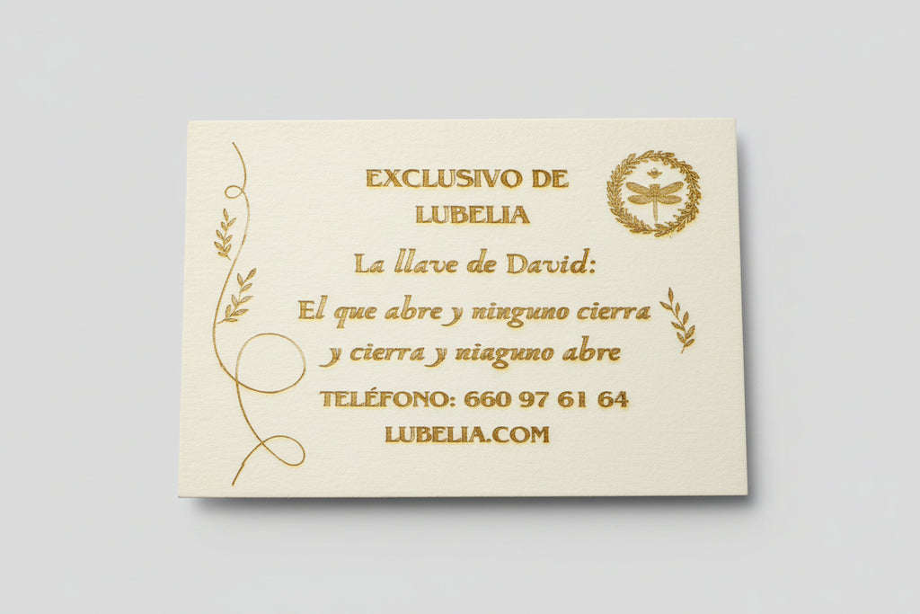 Llavero la llave de David Poderoso amuleto para abrir los caminos adecuados para cada persona.(Exclusivo de Lubelia) IVA incluido