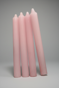 Velas estándar color rosa. 15X 1.50 cm. IVA incluido
