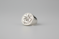 Anillo de acero con tetragramaton IVA ioncluido
