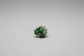 Anillo elástico flor piedra agata india (Diseño de Lubelia) IVA incluido