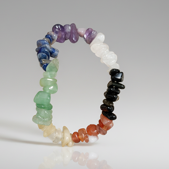 Pulsera chip de  7 chakras
