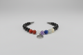 Pulsera de cuentas 7 chakras con dije árbol. IVA incluido