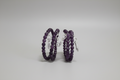 Pulsera de cuentas Ágata granate 6mm con la diosa de la fertilidad (Diseño de Lubelia )IVA incluido