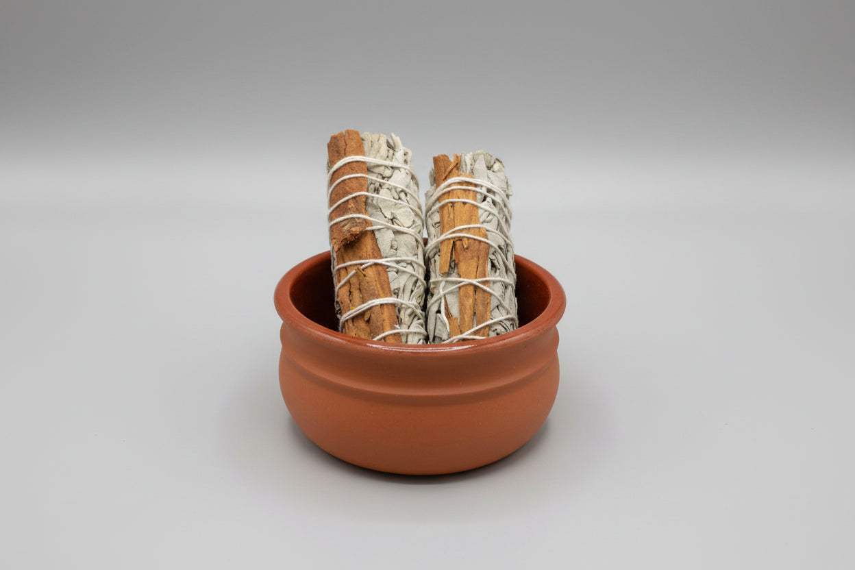 Sahumerio Salvia blanca con canela en rama 1 und. IVA incluido