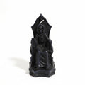 Vela Santa Muerte pequeña color negro. IVA incluido.