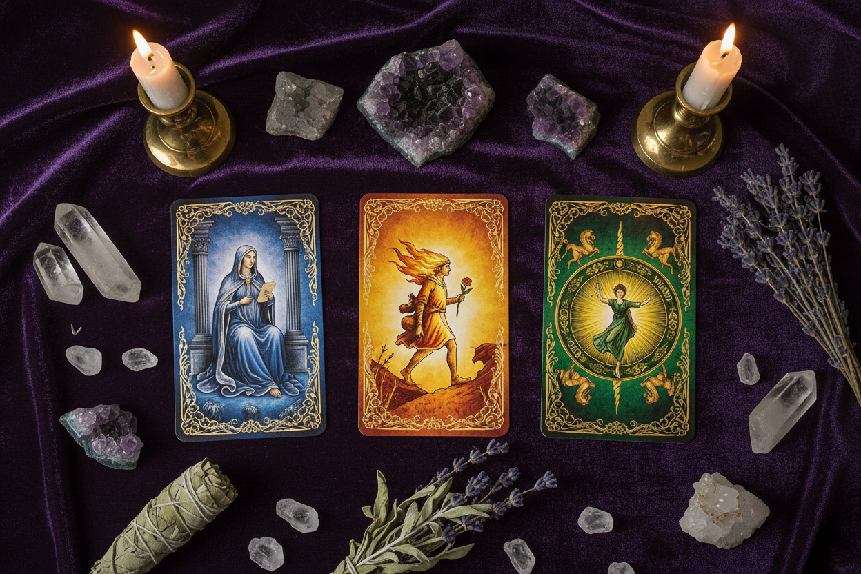 tirada de cartas de tarot
