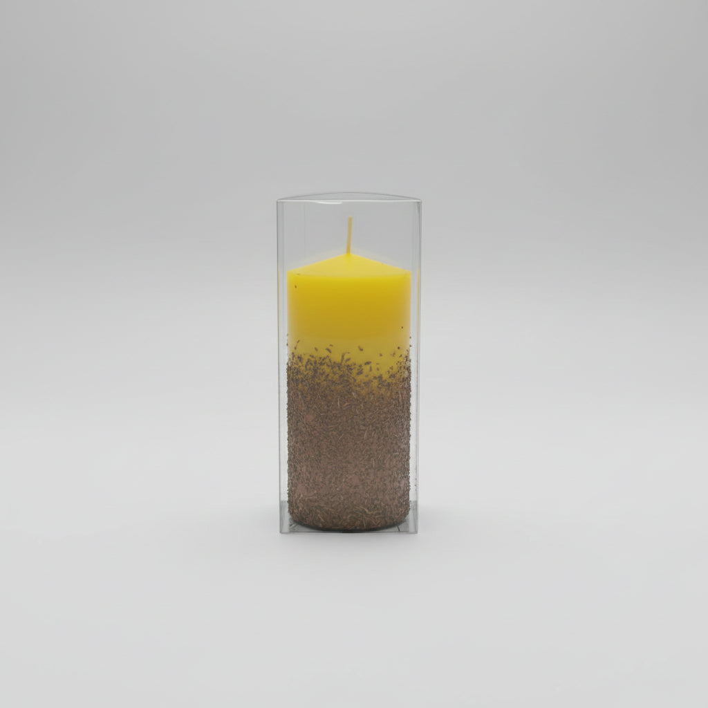 Velón ritual  Herbóreo buena suerte 13X6 cm. IVA incluido.